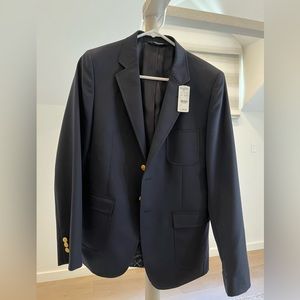 Brooks Brothers boys size 18 navy blue blazer.